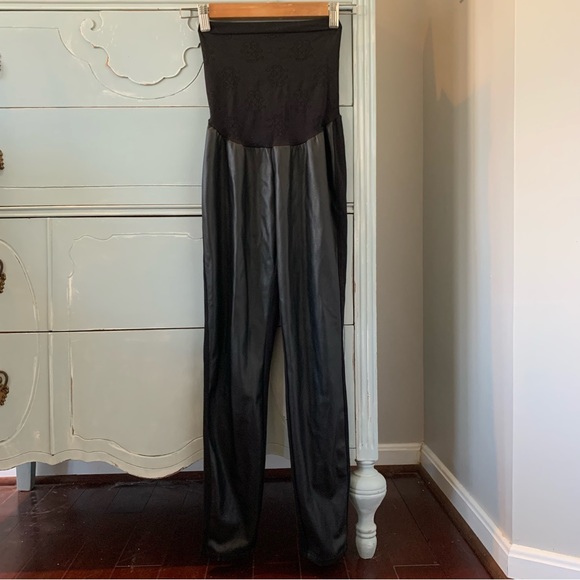 Jessica Simpson Faux Leather Leggings - Picture 3 of 11